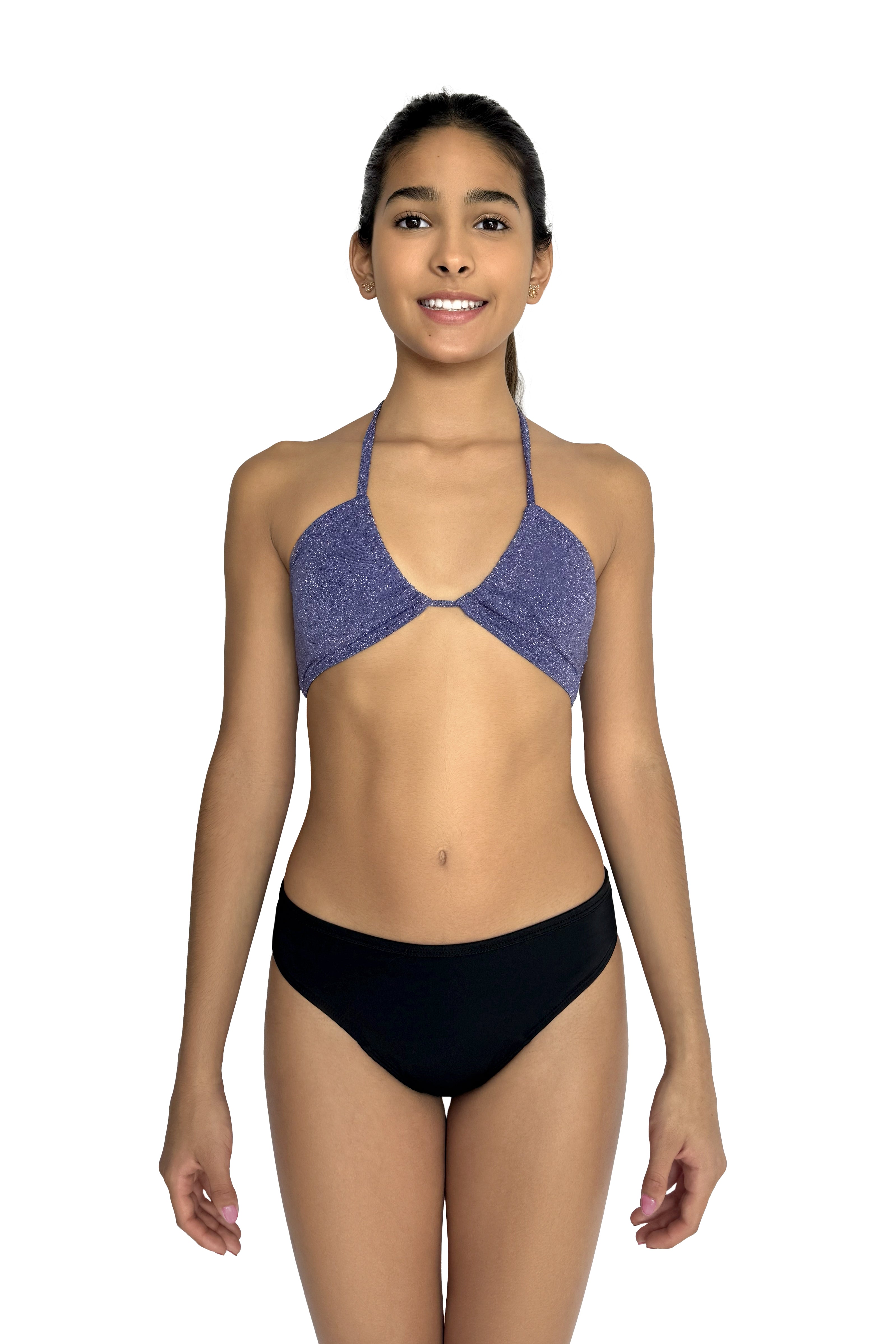 Bikini menstrual para niñas ESSENTIAL - vista frontal - ECOREINA
