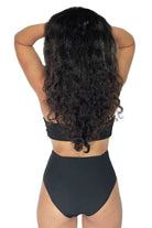 Braga menstrual de cintura alta SCULPT color negro – ECOREINA