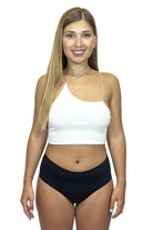 Braga Menstrual Clásica Tiro Bajo Daily color negro - ECOREINA