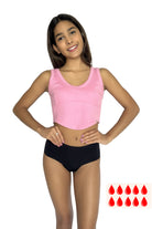 Braga menstrual para niñas DAILY - vista frontal - ECOREINA