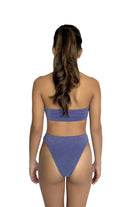 Bikini menstrual niña Glow azul - braga vista trasera - ECOREINA