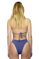Braga Bikini Menstrual + Top Convertible Sirena Glow SET color azul - ECOREINA